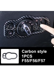 Modified Style Carbon Fiber Car Interior Stickers For Mini One Cooper S JCW Clubman F54 F55 F56 F57 F60 Countryman Accessories