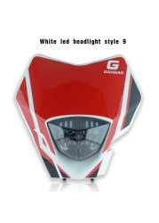 MCHMFG LED Crystal Motorcycle Headlight Headlight For Gasgas 2021-2023 EC 2021 2022 2023 Enduro Motorcycle