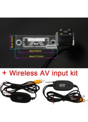 Car Rear View Camera Bracket License Plate Lights Housing For VW Golf MK4 Jetta MK5 Sedan Wagon Passat B5.5 Skoda Superb MK1