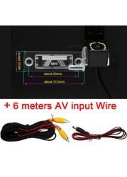 Car Rear View Camera Bracket License Plate Lights Housing For VW Golf MK4 Jetta MK5 Sedan Wagon Passat B5.5 Skoda Superb MK1