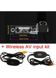 Car Rear View Camera Bracket License Plate Lights Housing For VW Golf MK4 Jetta MK5 Sedan Wagon Passat B5.5 Skoda Superb MK1