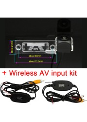 Car Rear View Camera Bracket License Plate Lights Housing For VW Golf MK4 Jetta MK5 Sedan Wagon Passat B5.5 Skoda Superb MK1