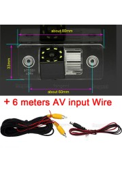 Car Reversing Camera For Volkswagen Tiguan Santana Touareg polo passat golf scirocco jetta bora mk4 2010 2009 2008 2007 2006 2005