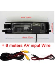 170 Degree AHD 1920x1080P Auto Special Rear View Back Up Camera For Toyota RAV4 RAV-4 2012 2011 2010 2009 2008 2007 2006 Car