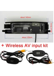 170 Degree AHD 1920x1080P Auto Special Rear View Back Up Camera For Toyota RAV4 RAV-4 2012 2011 2010 2009 2008 2007 2006 Car