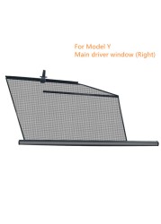 Side Window Sunshade For Tesla Model 3/Y Sunshade Car Curtain Heat Insulation Mesh Sun Visor Summer Protection Accessories