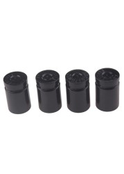 4psc Bullet Shell Universal Car Wheel Tire Valve Caps,Rim Tire Stem Covers,Aluminum Alloy Car Styling Parts Accessories