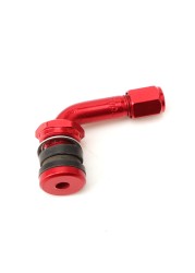 1PC Alloy Rubber Straight Valve/Curve Tubeless Tire Valve Bicycle Auto Parts Tire Valve Accessories 5 Colors