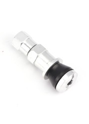 1PC Alloy Rubber Straight Valve/Curve Tubeless Tire Valve Bicycle Auto Parts Tire Valve Accessories 5 Colors