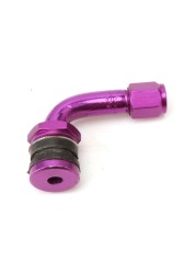 1PC Alloy Rubber Straight Valve/Curve Tubeless Tire Valve Bicycle Auto Parts Tire Valve Accessories 5 Colors