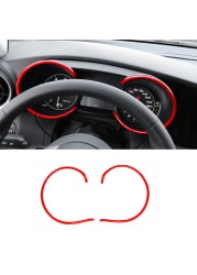 For Alfa Romeo Giulia Car Dashboard Speed ​​Decoration Ring Modification Interior Accessories