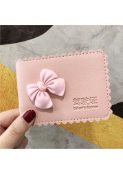 Cute Creative Personalized Driver's License Leather Case Ultra-thin Ladies Wallet Credit Card Holder ID Card Bag Birthday Gift