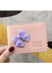 Cute Creative Personalized Driver's License Leather Case Ultra-thin Ladies Wallet Credit Card Holder ID Card Bag Birthday Gift