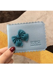 Cute Creative Personalized Driver's License Leather Case Ultra-thin Ladies Wallet Credit Card Holder ID Card Bag Birthday Gift