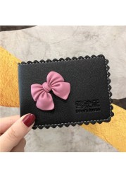 Cute Creative Personalized Driver's License Leather Case Ultra-thin Ladies Wallet Credit Card Holder ID Card Bag Birthday Gift