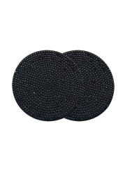 Full Diamond Car Coaster Water Cup Holder Mat Anti Slip Mat Silica Gel Cushion For Cup Bottle Mat For Women Bling Car Accessories