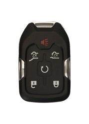 jingyuqin Smart Keyless Fob Shell For Chevrolet Tahoe Silverado Suburban Tahoe GMC Sierra Acadia Terrain Yukon Remote Key Case