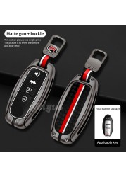 Zinc Alloy Car Key Cover Case For Nissan Qashqai J10 J11 X-Trail T31 T32 Kicks Tiida Pathfinder Murano Note Juke Remote Key Bag