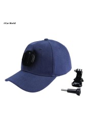 6XDB Sports Camera Portable Adjustable Canvas Sun Hat for -DJI Action Camera