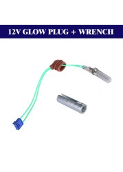 12V/24V 2KW 5KW 8KW Parking Heater Chinese Glow Plug Ceramic Pin Wrench for Truck Boat Air Diesel Car Heater Glow Plug