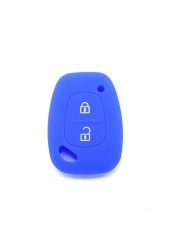 2 Buttons For Renault Traffic Kangoo For Vauxhall Opel Vivaro Silicone Car Key Cover Fob Holder Skin Car Accessories Shell