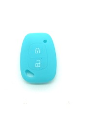 2 Buttons For Renault Traffic Kangoo For Vauxhall Opel Vivaro Silicone Car Key Cover Fob Holder Skin Car Accessories Shell