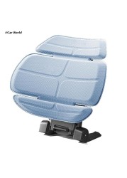 6XDB Auto Seat Back Office Support Memory Foam Lumbar Support Waist Support With Adjustable Straps