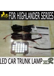 XGR rear trunk additional light luggage shoes atmosphere light for forester SJ SK allard vellfire 30 Highlander CRV