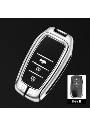 Car Key Case Cover Shell Bag For Toyota 86 Camry Corolla Crown Highlander Rav4 Alphard Villanza Yaris Sienna Prado Harrier