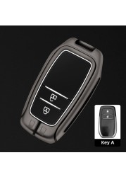 Car Key Case Cover Shell Bag For Toyota 86 Camry Corolla Crown Highlander Rav4 Alphard Villanza Yaris Sienna Prado Harrier