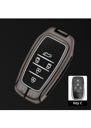 Car Key Case Cover Shell Bag For Toyota 86 Camry Corolla Crown Highlander Rav4 Alphard Villanza Yaris Sienna Prado Harrier