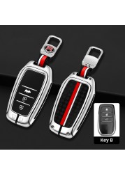 Car Key Case Cover Shell Bag For Toyota 86 Camry Corolla Crown Highlander Rav4 Alphard Villanza Yaris Sienna Prado Harrier