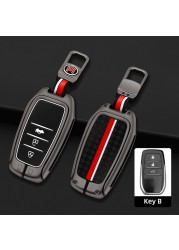 Car Key Case Cover Shell Bag For Toyota 86 Camry Corolla Crown Highlander Rav4 Alphard Villanza Yaris Sienna Prado Harrier