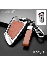 Zinc Alloy Car Key Case Cover For BMW X1 X3 X4 X5 F15 X6 F16 G30 7 Series G11 F48 F39 520 525 G20 118i 218i 320i Car Accessories