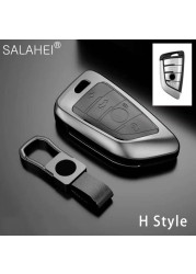 Zinc Alloy Car Key Case Cover For BMW X1 X3 X4 X5 F15 X6 F16 G30 7 Series G11 F48 F39 520 525 G20 118i 218i 320i Car Accessories