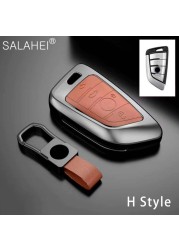 Zinc Alloy Car Key Case Cover For BMW X1 X3 X4 X5 F15 X6 F16 G30 7 Series G11 F48 F39 520 525 G20 118i 218i 320i Car Accessories