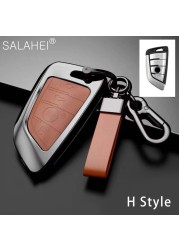 Zinc Alloy Car Key Case Cover For BMW X1 X3 X4 X5 F15 X6 F16 G30 7 Series G11 F48 F39 520 525 G20 118i 218i 320i Car Accessories