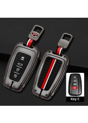 Car Key Cover Shell Bag For Toyota Corolla Camry RAV4 Highlander Avalon C-HR Lion Prado Crown Kluger Wildlander