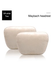 Super Comfortable Soft Universal Adjustable Car Pillow Neck Pillow Waist Pillow Headrest Support Seat / Maybach Design S Class