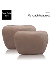 Super Comfortable Soft Universal Adjustable Car Pillow Neck Pillow Waist Pillow Headrest Support Seat / Maybach Design S Class