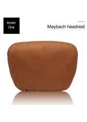 Super Comfortable Soft Universal Adjustable Car Pillow Neck Pillow Waist Pillow Headrest Support Seat / Maybach Design S Class