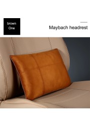 Super Comfortable Soft Universal Adjustable Car Pillow Neck Pillow Waist Pillow Headrest Support Seat / Maybach Design S Class