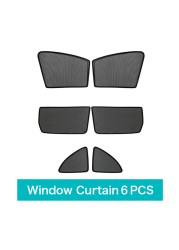 Sun Shade Grille Magnetic Window For Honda CRV 2021 2020 UV Protection Side Window Sunshade For Honda CRV 2017 2018 2019