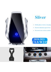 For Mercedes-Benz Car Phone Kickstand Holder Wireless Charger 360 Navigation Bracket Support GPS CLA CLS GLA GLB GLC GLE GLS Vito