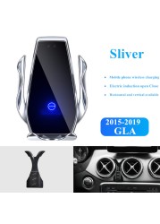 For Mercedes-Benz Car Phone Kickstand Holder Wireless Charger 360 Navigation Bracket Support GPS CLA CLS GLA GLB GLC GLE GLS Vito