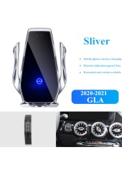 For Mercedes-Benz Car Phone Kickstand Holder Wireless Charger 360 Navigation Bracket Support GPS CLA CLS GLA GLB GLC GLE GLS Vito