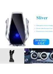 For Mercedes-Benz Car Phone Kickstand Holder Wireless Charger 360 Navigation Bracket Support GPS CLA CLS GLA GLB GLC GLE GLS Vito