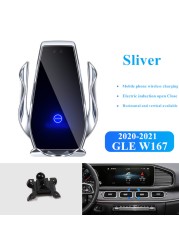 For Mercedes-Benz Car Phone Kickstand Holder Wireless Charger 360 Navigation Bracket Support GPS CLA CLS GLA GLB GLC GLE GLS Vito