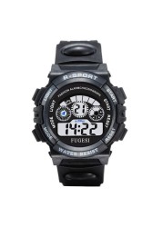 Children's electronic watch color luminous dial life waterproof multi-function electronic watch for boys and girls