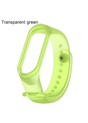 For Xiaomi Mi Band 4 3 Strap Replacement Wrist Straps Bracelets Silicone Watch Band For Xiaomi Mi Band Wristband Strap